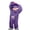Dark Purple #43, variant on Fluffy Plush Monster Puppet Onesie Costumes for Women Men, Full Body Zip Up Cartoon Character Jumpsuit Halloween Party Cosplay Loungewear Pajamas Light Blue 2XL