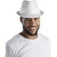 thumbnail image 2 of Dress Up America Unisex-Adult's White Sequined Fedora, 2 of 2
