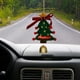 thumbnail image 4 of Juego de adornos para árbol de Navidad con cinta de terciopelo y adornos de madera: kit de 5 piezas para colgar en el coche, ideal para regalar en estas fiestas., 4 of 4