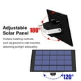 thumbnail image 4 of Solar Pendant Light 4-head Outdoor Waterproof Solar Powered Shed Lights Rechargeable LED Ceiling Lamp Auto, 4 of 8