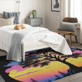 thumbnail image 4 of Tree Rugs for Living Room Bedroom - Cloud Rug 4x6 - Sunset Carpet for Home Decor - Washable Non Slip Patterned Indoor Large Area Rug - Soft & Low Pile (ZJ&207), 4 of 7