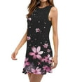 thumbnail image 4 of Patlollav 2025 Dresses Womens Casual Loose Summer Printed Sleeveless Dress, 4 of 6