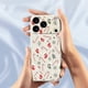 thumbnail image 4 of For iPhone 17 Pro Max Case Red Grey Socks and Canes Pattern Printing Straight Edge TPU Phone Back Co, 4 of 5