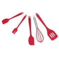 thumbnail image 4 of Raspador para el hogar, 5 piezas/juego de espátula de silicona, raspador de cocina DIY, espátula ranurada, instalación sin esfuerzo, 4 of 12