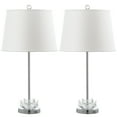 thumbnail image 2 of SAFAVIEH Beverly 23 in. H Crystal/Iron Table Lamp, Clear, Set of 2, 2 of 5