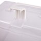 thumbnail image 2 of Caja de almacenamiento a prueba de agua y polvo, organizador de artículos diversos de PP transparente, tamaños pequeños y grandes para el hogar, la oficina, el baño, solución de almacenamiento limpia, 2 of 8