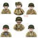 thumbnail image 1 of DIY asuntos militares caballería soviética Afrika Korps bloques de construcción modelo ladrillos mini figuras de juguete de acción juguete para regalo para niños MOC, 1 of 5