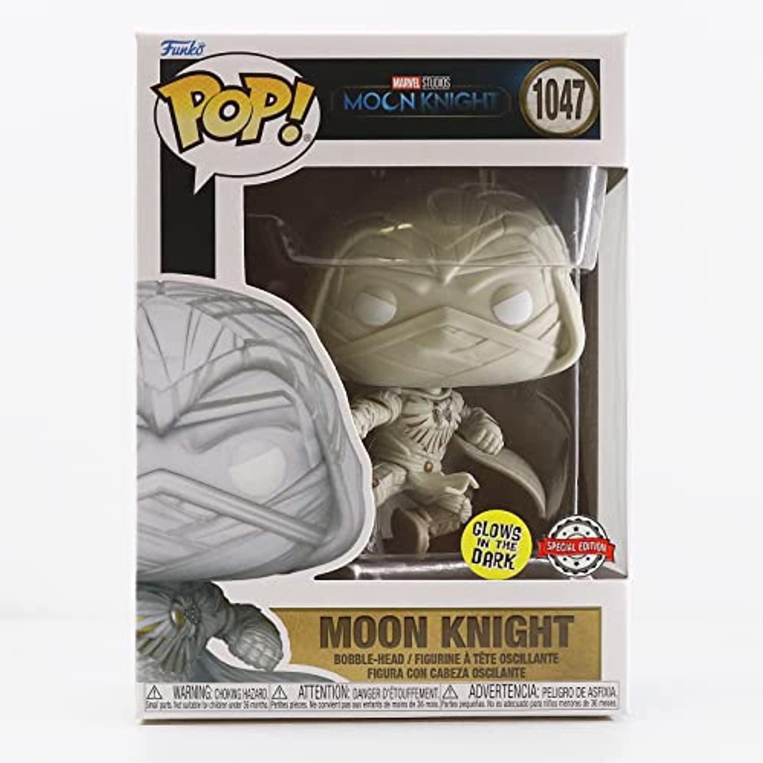 Amazon.com: Funko Pop! Marvel: Moon Knight Vinyl Bobblehead