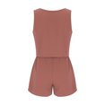 thumbnail image 6 of Beach Outfits For Women Two Piece Sets Summer Casual Trendy Shorts Matching Sets Sleeveless Beach Vacation Outfits, Limited Time Offer, 6 of 6