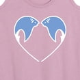 thumbnail image 3 of Instant Message - Sting Ray Heart - Women's Racerback Tank Top, 3 of 6