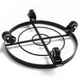 Movable Flower Stand With Wheel Round Flower Pot Base Multi Purpose