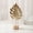 GD4, variant on Gold Metal Ginkgo Leaf Ornaments, Marble Base Desktop Sculpture, Modern Creative Home Décor Accents for Office, Bedroom, Bookshelf - Elegant Leaf Statue Decor