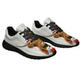 thumbnail image 6 of Highland Cattle 4th Of July Highland Cow ish Depends Who You Are Shoes Sneakers Black Size 7, 6 of 7