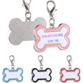 thumbnail image 1 of 4 Pcs Étiquettes Osseuses Vierges pour Chien Étiquettes Osseuses en Acier Inoxydable Forme d'Os Étiquettes Personnalisées Photo de Sublimation pour Colliers de Chien, 1 of 7