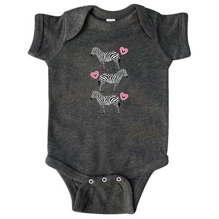 

Inktastic Zebra Cute Safari Animal Gift Baby Girl Bodysuit