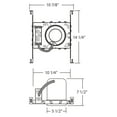 thumbnail image 4 of Nicor Lighting 15006A 5 In. IC Airtight Housing, 4 of 4
