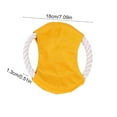 thumbnail image 3 of RuiJiao Cloth Rope Pet Flying Disc Pet Toys Snap Proof Dog Training Toys Pet Teething Toys Outdoor Dog Flying Disc Fabric Pet Educational Toys, 3 of 8
