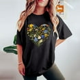 thumbnail image 4 of Yoga Tops Women Long Length Womens Blouses And Tops Casual Short Sleeve Shirts for Women, 4 of 6