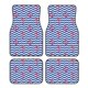 thumbnail image 1 of Balery Nautical Anchors Juego de 4 Alfombrillas para Auto, Revestimientos de Caucho Resistente, Diseño Antideslizante, 1 of 7