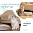 thumbnail image 4 of Forros para cajas de arena para gatos Zeling HTL Jumbo, extra grandes, 40 unidades, 4 of 6