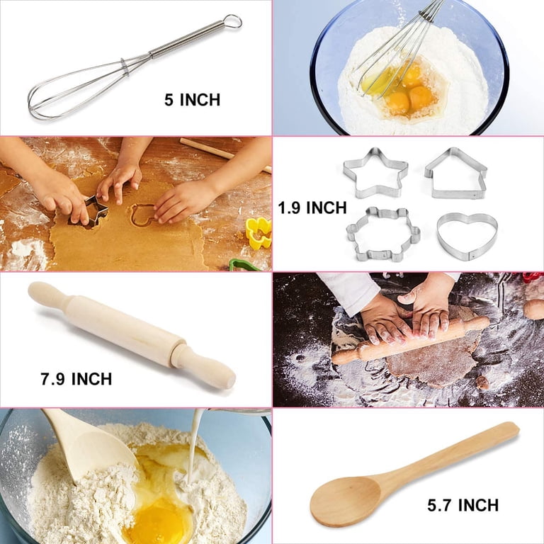 Kids Chef Cooking and Baking Role-Play Set - 11 Pieces photo 6