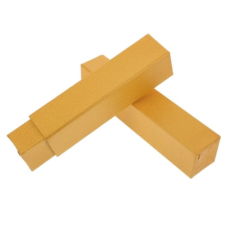 FRCOLOR 2 Pcs Case Organizer 收纳盒 Photo Storage Box 23.5X4.8X4.8CM Yellow