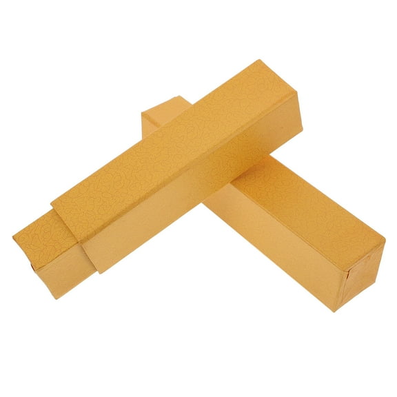 FRCOLOR 2 Pcs Case Organizer 收纳盒 Photo Storage Box 23.5X4.8X4.8CM Yellow