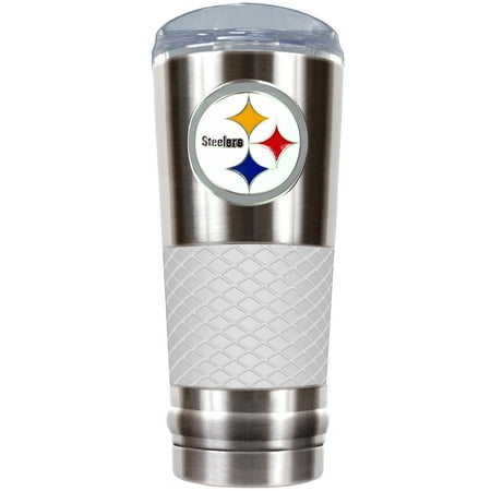 Pittsburgh Steelers Rocks Glass - Pittsburgh Steelers 24oz. Draft Tumbler - White - No Size