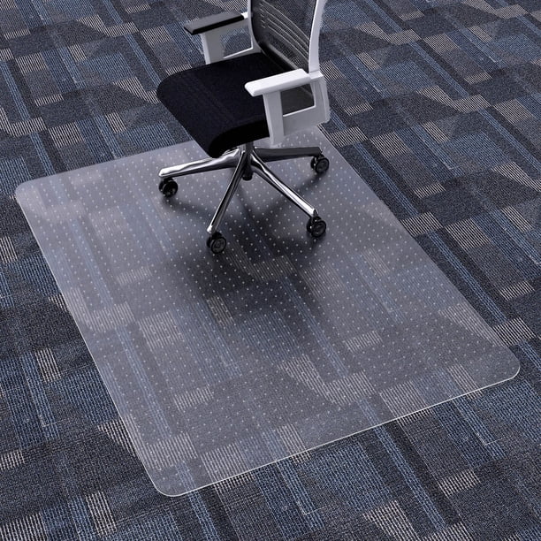 HOMEK Office Chair Mat for Low Pile Carpet, 36'' x 48'' Rectangle