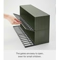 thumbnail image 4 of Yamazaki Home Toy Display Case, Black, ABS Plastic, Stackable, No Assembly, 4 of 7