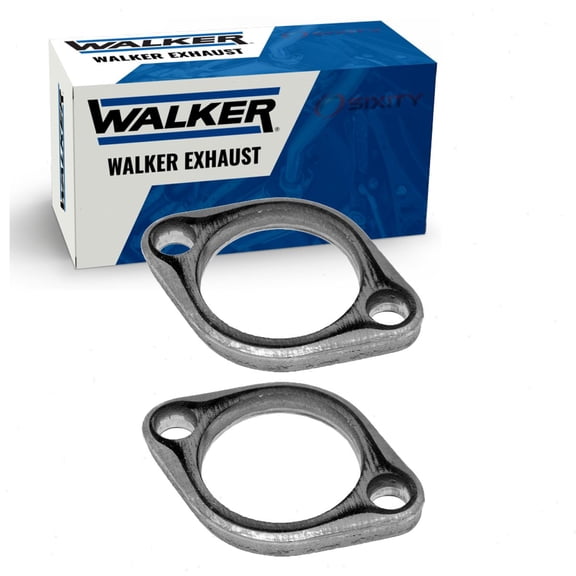2 pc Walker Exhaust Flanges compatible with Ford Mustang 4.6L 5.0L V8 1986-2004