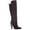 PLUM, variant on New Nicole Women's Lexi Over The Knee Boot Black 6.5