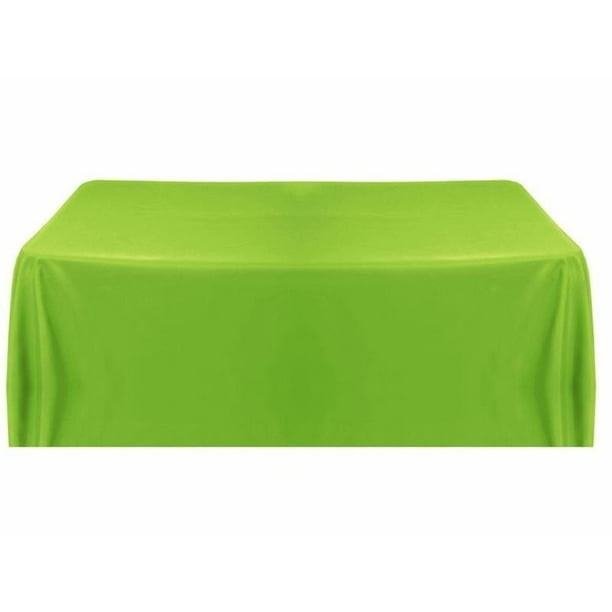 60"×108" inch Seamless Polyester Tablecloths Wholesale Wedding Catering