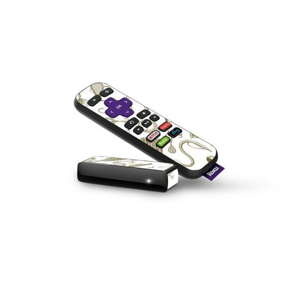 Skin Decal Wrap Compatible With Roku Express Remote Sticker Design Retro Lures