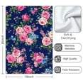 thumbnail image 3 of 2 Pcs Funny Kitchen Towels,Pioneer Flower Microfiber Dish Towels,Kitchen Tea Towels,Kitchen Towel Set (18" X 26"), 3 of 3