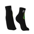 thumbnail image 2 of Women Men Athletic Socks Italia Italian Flag Italy Cushioned Quarter Ankle Socks, 2 of 7