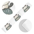 thumbnail image 5 of Yayeee Table Runner 70 inches Long Home Kitchen Dinning Party Decoration, Beige Cute Cat, 5 of 7