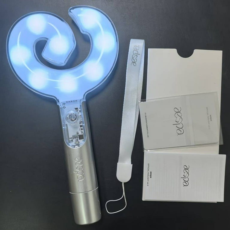 AESPA LIGHTSTICK VER.2 + 4 Photocards, Kpop Fanlight Concert Merch