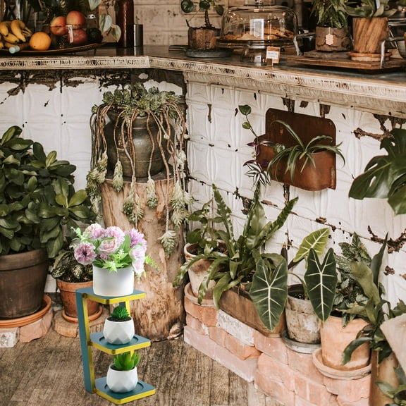 FELTECHELECTR 1Pcs Succulent Pot Shelf for Indoor and Outdoor