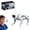 White Voice control, variant on Stunt Robot Dog RC Toys for All Ages, Smart Robot Dog, Lifelike Actions, Programmable Play, 25m Range, Durable & Safe Gift - Black Type A