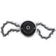 thumbnail image 1 of Eigraketly Trimmer Lawn Chain Trimmer Head Chain Brush para herramientas de corte de césped de jardín Jardín y Patio Negro Eigraketly TO005294-01, 1 of 4