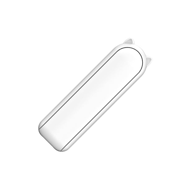 Bearachild Mini ventilador portátil de carga tipo c para viajar, senderismo, ventiladores de refrigeración recargables, banco de más Electrodomésticos Blanco