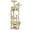 Beige, variant on PEQULTI 81"Extra Large Cat Tree for Indoor Cat Tall Cat Tower with 7 scracthing posts Gray