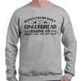 thumbnail image 2 of Gingerbread Baking Co Sweatshirt Unisex Medium Grey, 2 of 5