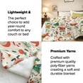 thumbnail image 4 of Christmas Santa and Gingerbread Blanket 50"x60", Christmas Plush Blankets, Ideal for Home Decor, Couch, Bed, Travel, for Women Kids, 4 of 6