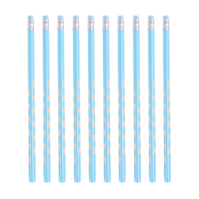 Personalized Inspirational Pencils - Custom Engraved Wood Pencils Set Of 10 For Students, Teachers & Educational Gifts