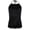 Black, variant on Faux Fur Halter Crop Top, Backless Sleeveless Fuzzy Vest for Women Night Out, Grey 30x50cm