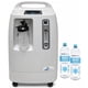 thumbnail image 1 of Kit Concentrador De Oxígeno Olive Olv10l Doble Flujo 10 Litros + 2 Botellas de Agua Desmineralizada  Infra 1.5 Litros, 1 of 6