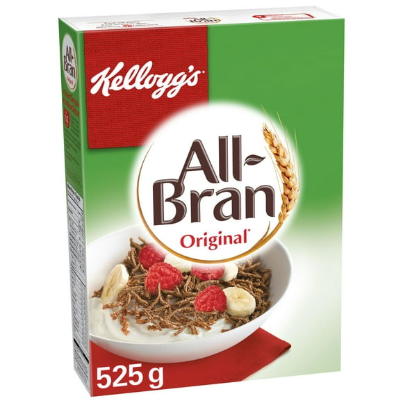 Kellogg's All-Bran Original Cereal, 525g, 525g