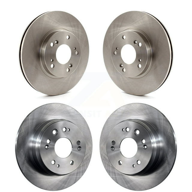 CMX Front Rear Disc Brake Rotors Kit for Car 2002-2004 Honda CR-V K8-101325